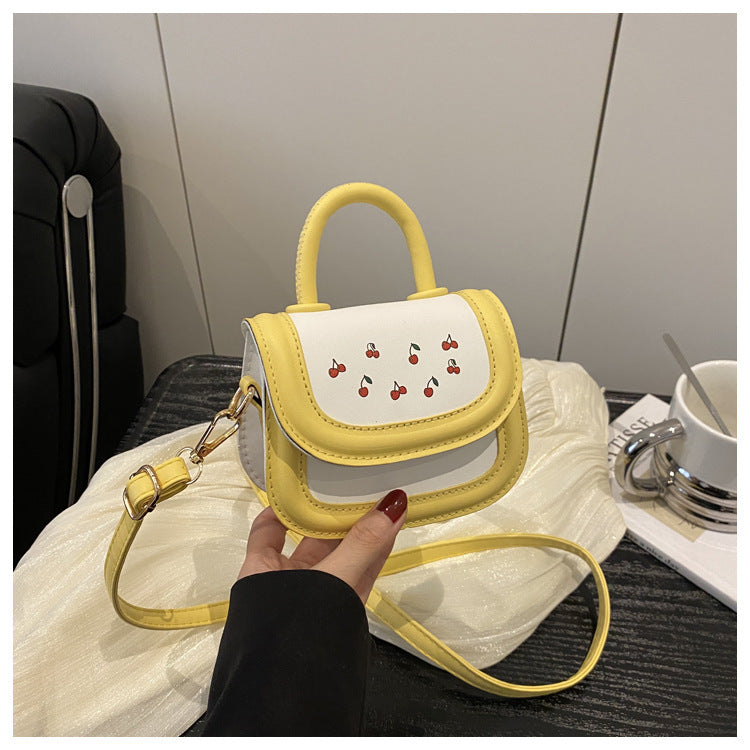 Ladies Mini-Handbag with playful cherry motif-https://detail.1688.com/offer/1024231469036.html-Calm Wears-Yellow-nothing-Calm Wears
