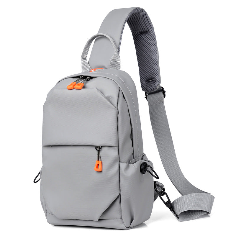 Shoulder backpack with multifunctional design and ergonomic padding