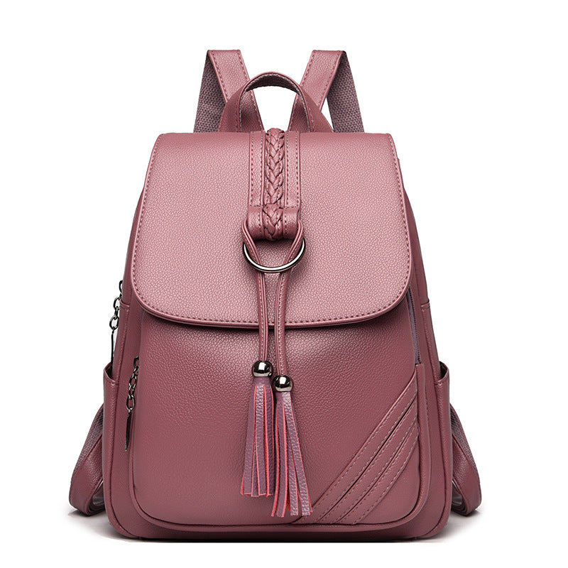 Chic Vintage-Inspired Backpack