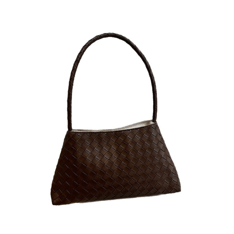 Woven Leather Handbag