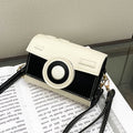 Women’s mini handbag with playful flap closure
