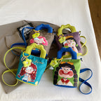Plush handbag in the cheeky children's motif