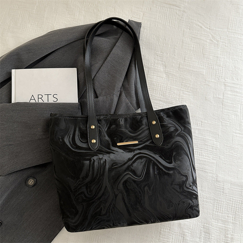 Stylish Marble Pattern Tote Bag