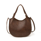 Women's shoulder bag made of high-quality artificial leather with fashionable trim-https://detail.1688.com/offer/1016565207426.html-Calm Wears-Braun-nothing-Calm Wears
