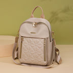 Quilted Multi-Compartment Backpack