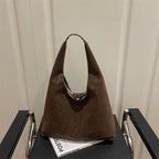 Women’s fashionable tote bag with striking shoulder strap-https://detail.1688.com/offer/1031641411711.html-Calm Wears-Coffee-nothing-Calm Wears