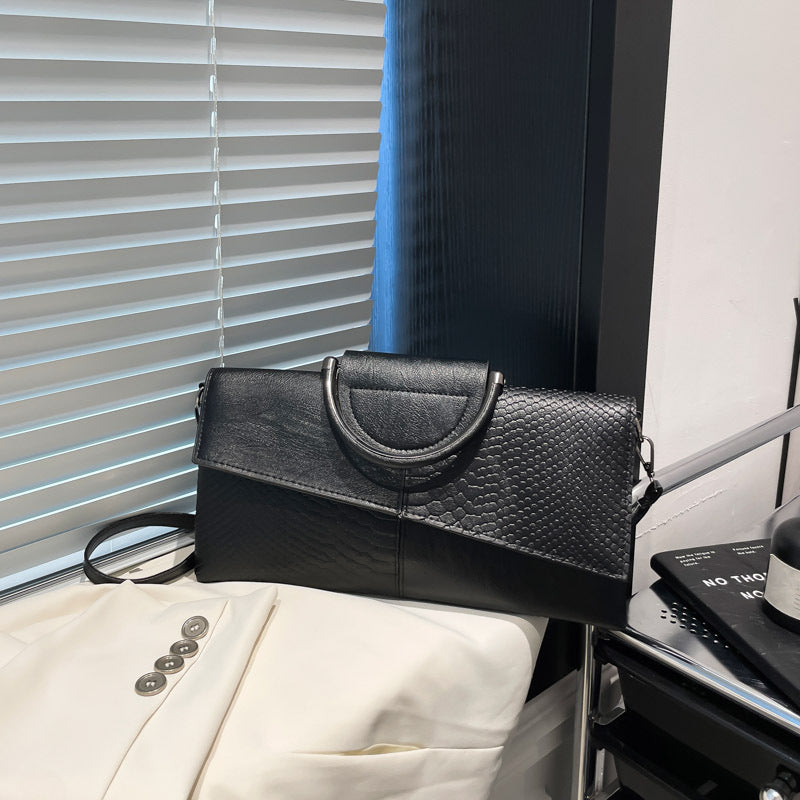 Structured Textured Clutch Bag