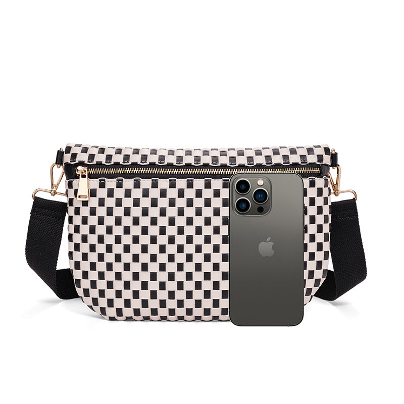 Stylish Woven Crossbody Bag