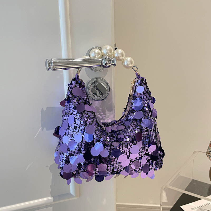 WoChic Sequined Evening Handbag