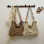 Handcrafted Boho Chic Crochet Tote Calm Wears