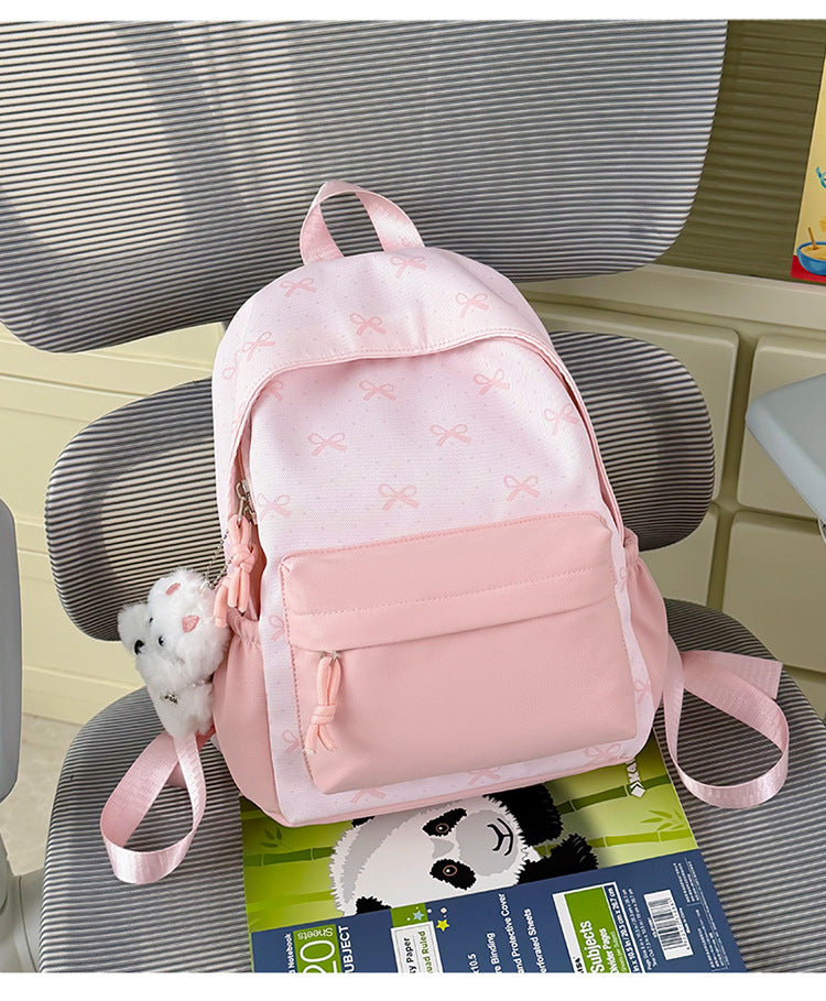 Whimsical Pattern Casual School Backpack