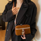 Women's practical shoulder bag made of high-quality suede leather-https://detail.1688.com/offer/974044430038.html-Calm Wears-Braun-nothing-Calm Wears