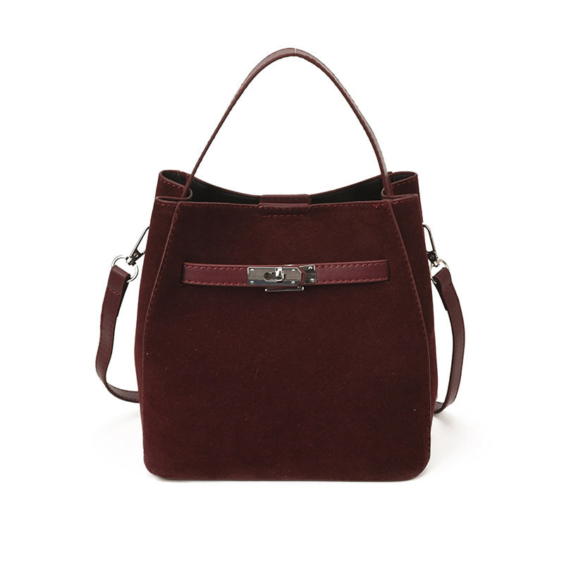 Ladies elegant suede tote bag-https://detail.1688.com/offer/993248874055.html-Calm Wears-Purple red-nothing-Calm Wears