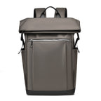 Backpack with Two-Tone Design and Many Compartments