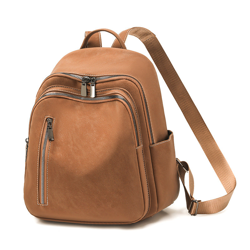 Stylish Leather Backpack