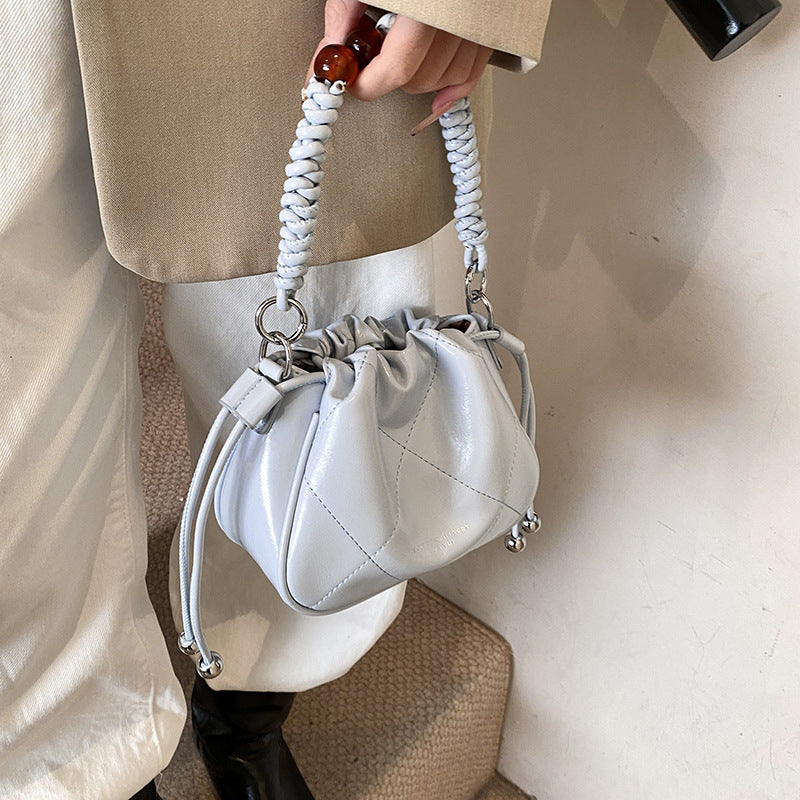 Ladies mini shoulder bag with decorative chain strap and trendy charm-https://detail.1688.com/offer/1026168776931.html-Calm Wears-Blue-nothing-Calm Wears