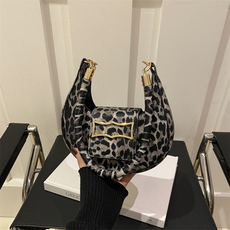 Stylish Leopard Print Handbag