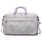 Stylish Embroidered Travel Duffel Bag