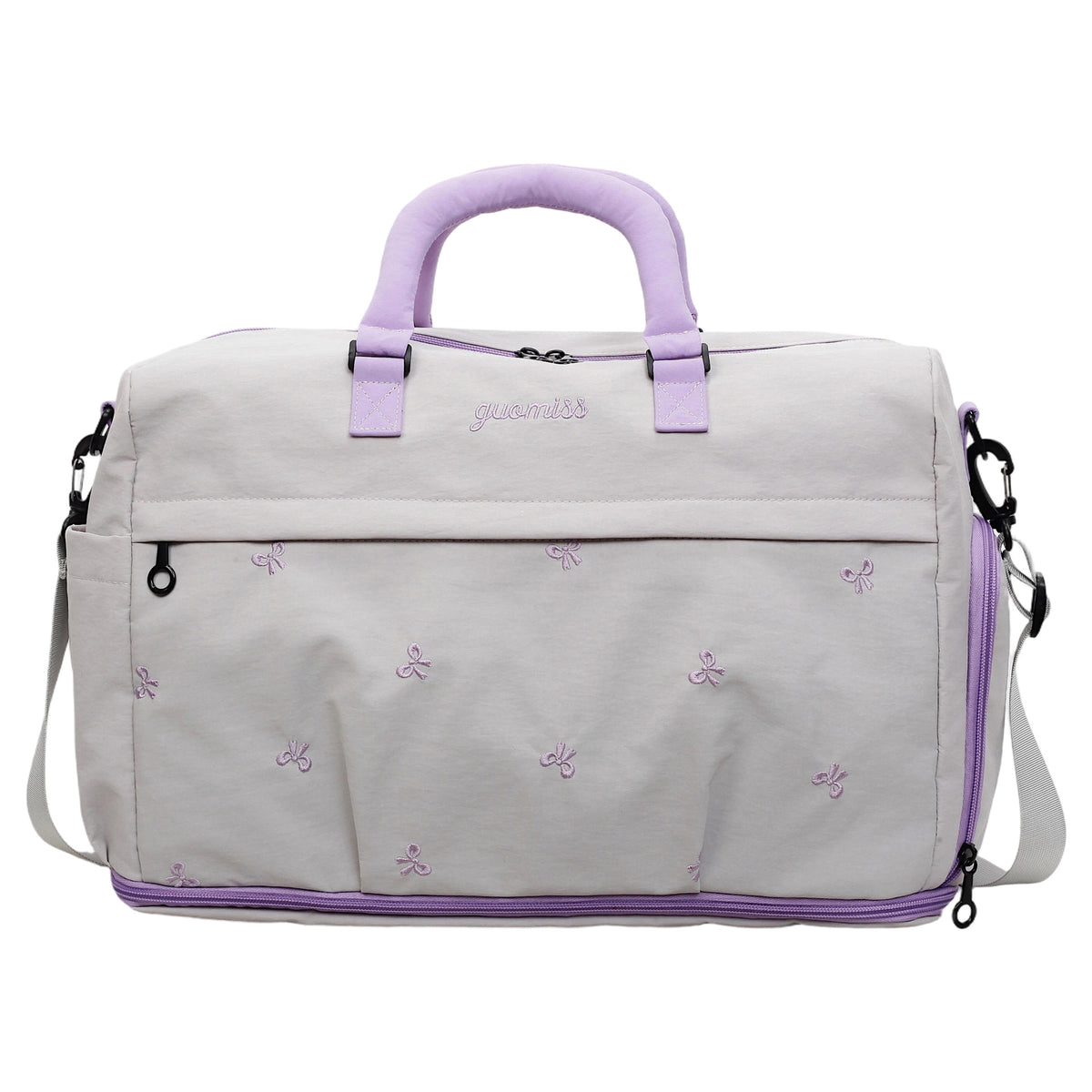 Stylish Embroidered Travel Duffel Bag