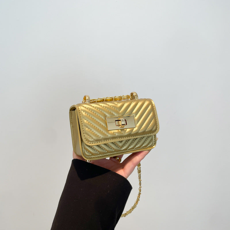 Women’s mini handbag with quilted design and golden clasp-https://detail.1688.com/offer/910781715613.html-Calm Wears-Gold-nothing-Calm Wears