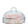 Multi-Pocket Cute Star-Themed Travel Duffel