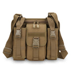 Multi-Pocket Tactical Shoulder Bag