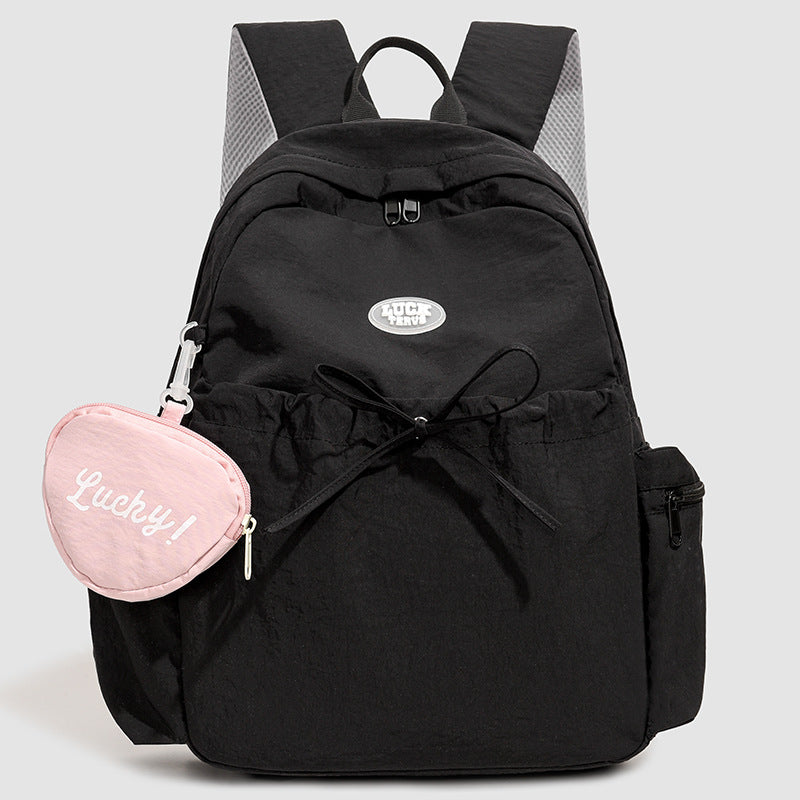 Functional Drawstring Closure Backpack