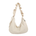 Soft Fabric Slouchy Shoulder Bag