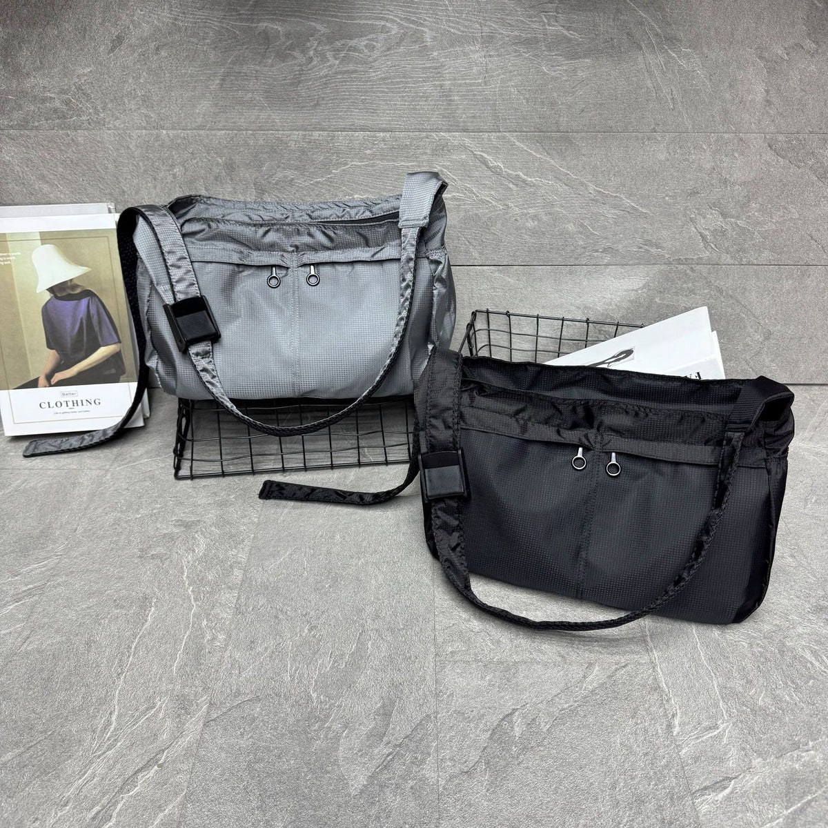 Stylish Multi-Pocket Utility Crossbody Bag Calm Wears