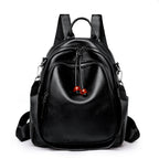Premium Leather Travel Backpack