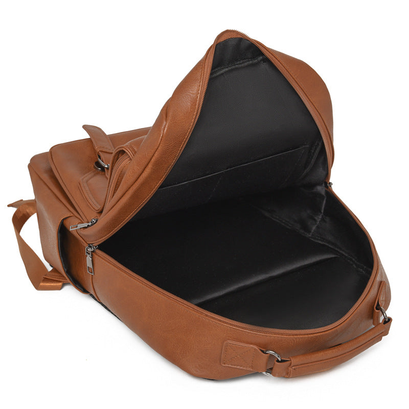 Stylish Leather Backpack
