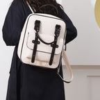 Structured Leather Backpack Calm Wears