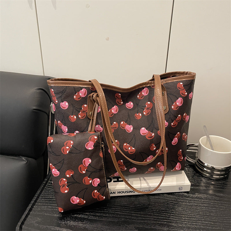 WoWhimsical Cherry Print Tote Bag
