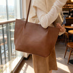 Ladies elegant Glamour Tote-Bag made of high-quality leather-https://detail.1688.com/offer/1027108156154.html-Calm Wears-Black-Size: without pendant-Calm Wears