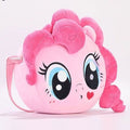 Plush shoulder bag with character design