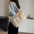 Quilted Multi-Functional Tote Bag Calm Wears