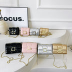Ladies elegant wrist bag with coordinated mini wallet