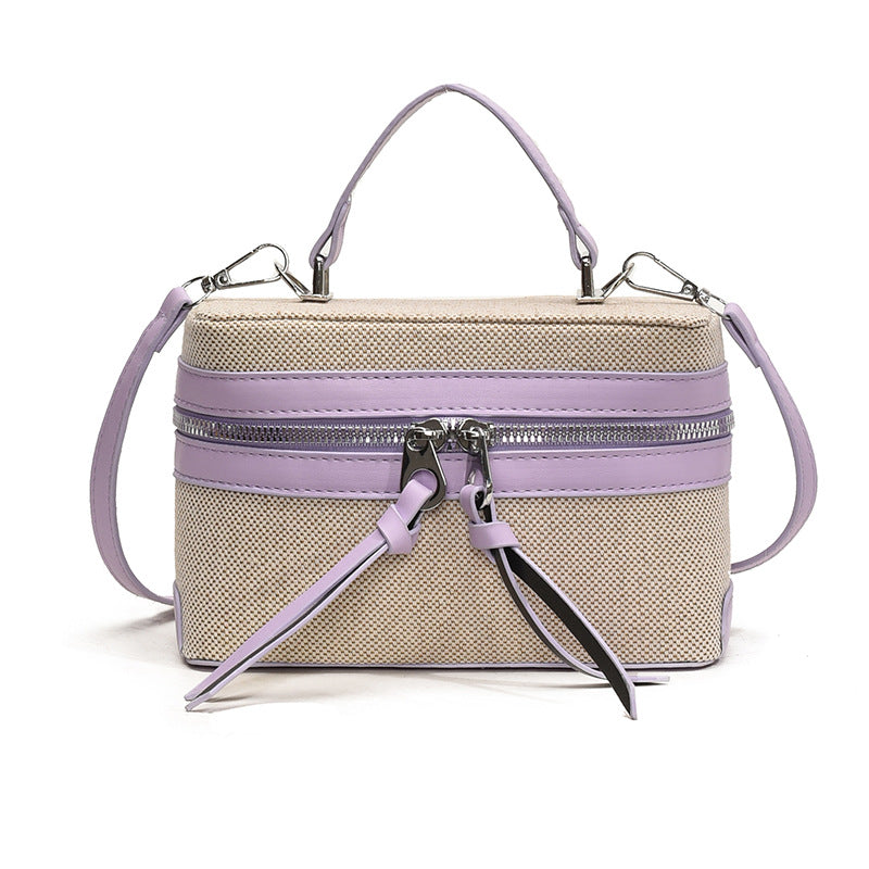 Stylish Textured Handheld Tote Bag