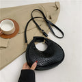 Textured Woven Crossbody Bag