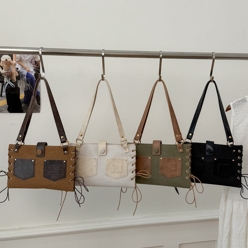 WoElegantly Structured Utility Tote Bag