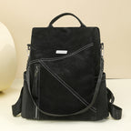 Stylish Multi-Functional Leather Backpack