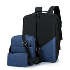 Versatile Multi-Pocket Laptop Backpack Set
