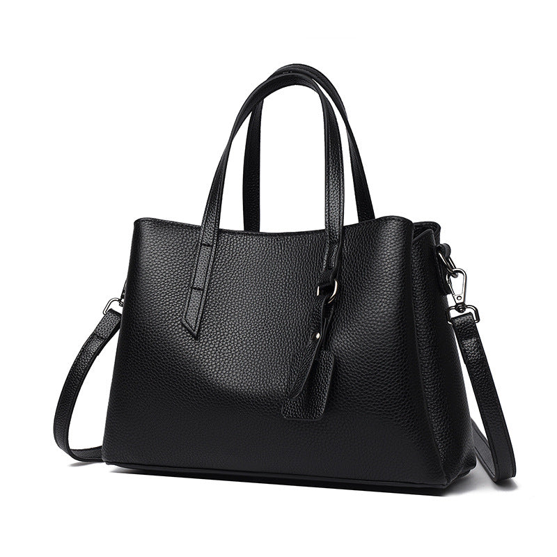 Textured Leather Tote Bag  1785771205