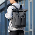 Roll-Top Waterproof Backpack