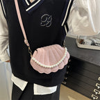 Elegant Shell-Shaped Crossbody Bag