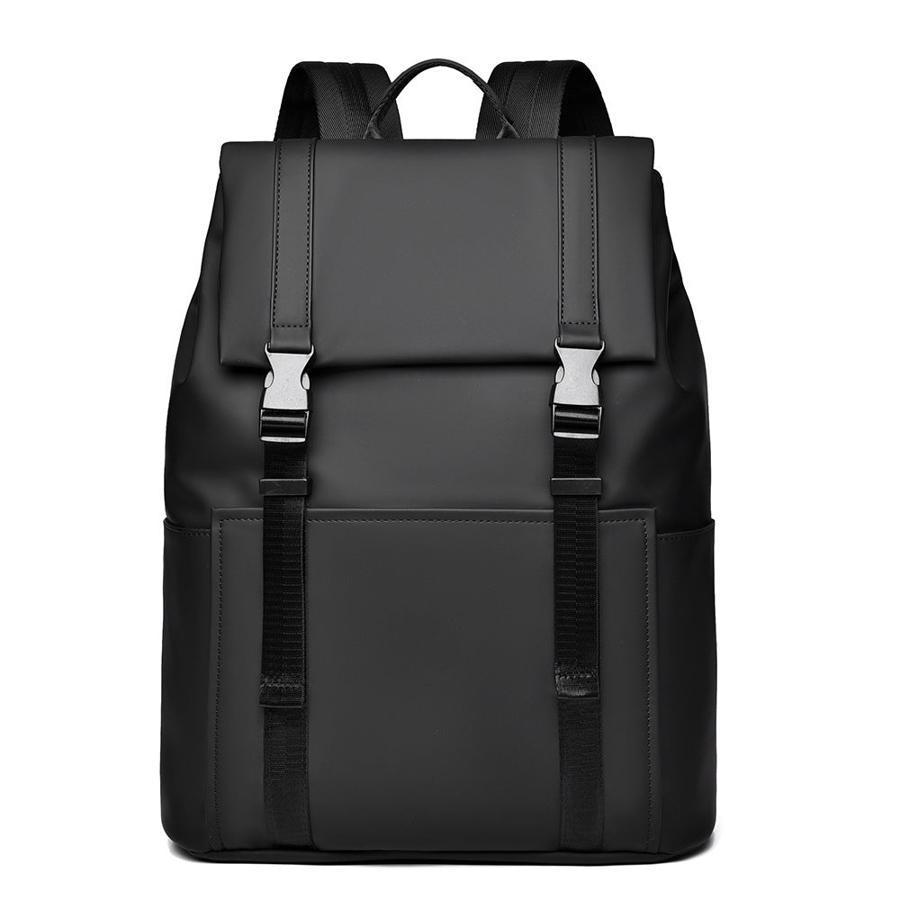 Urban Backpack with Spacious Main Compartment and Practical Exterior Pockets-https://detail.1688.com/offer/836463289740.html-Calm Wears-Black-nan-Calm Wears