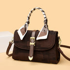 Decorative Scarf Accent Handbag