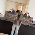 Elegant Patterned Travel Duffle Calm Wears