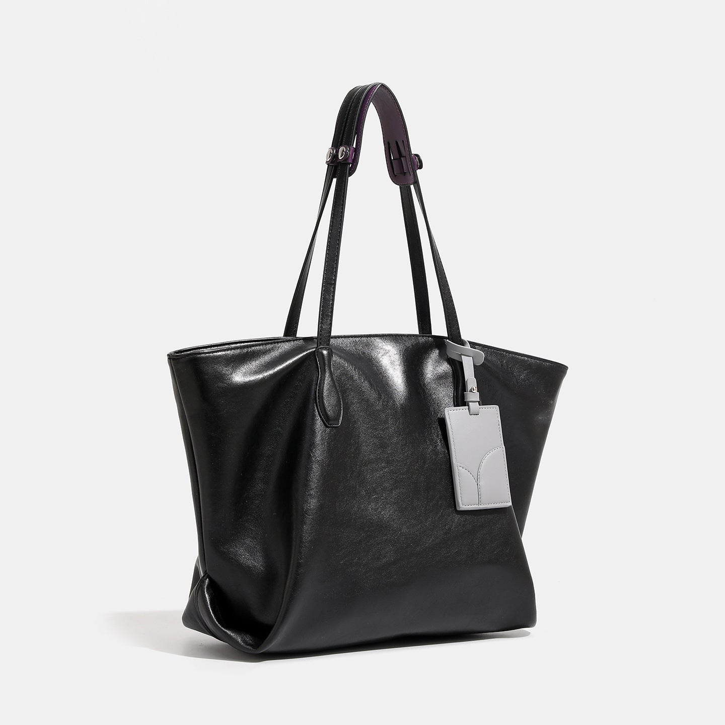 Women high-quality tote bag made of soft synthetic leather with textured design-https://detail.1688.com/offer/974801047470.html-Calm Wears-Chocolate-nothing-Calm Wears
