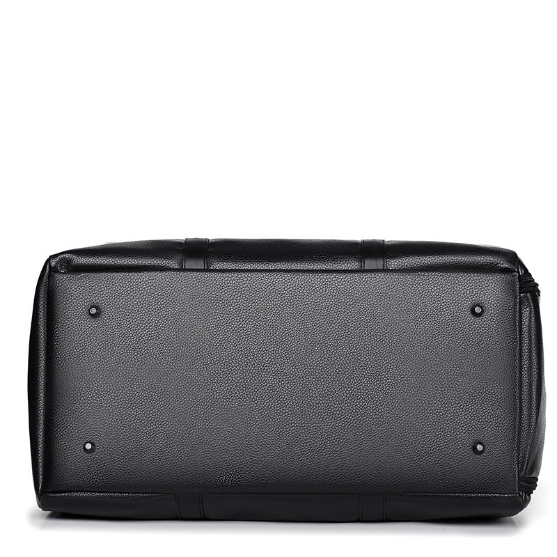 Premium Leather Weekend Duffel Bag